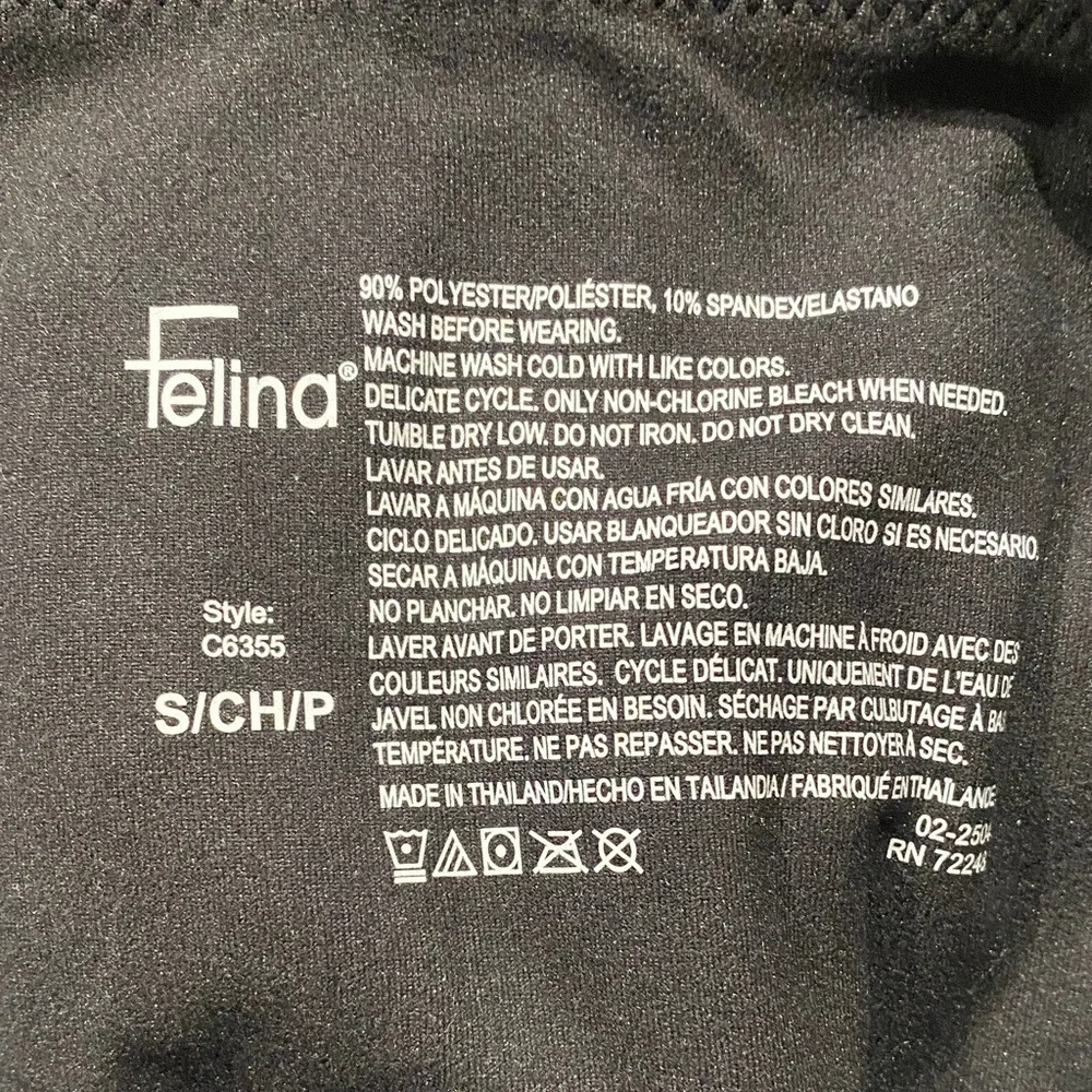 Felina Black Leggings 2 Pack -‎ NWOT